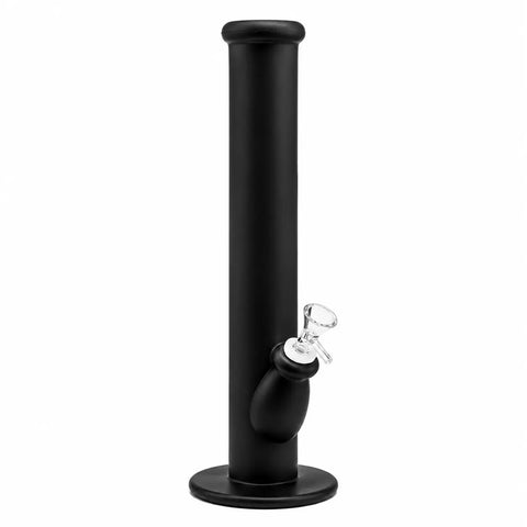 Straight Tube Silicone Bong 14"