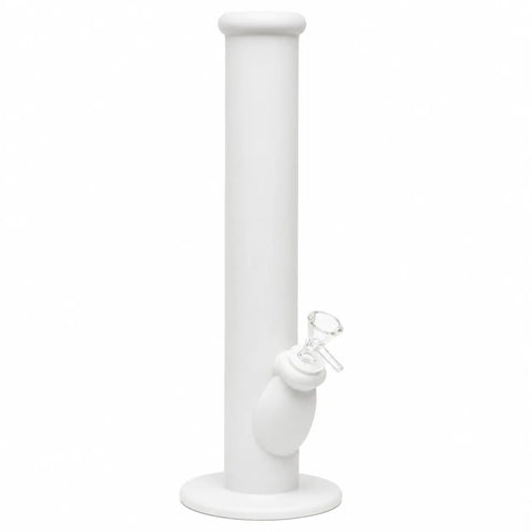 Straight Tube Silicone Bong 14"