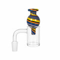 Sunset Swirl Carb Cap in a banger