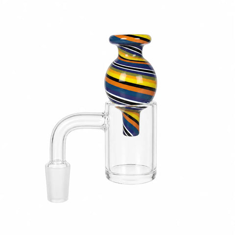 Sunset Swirl Carb Cap in a banger