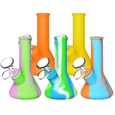 Tiny Traveller Silicone Beaker Bong