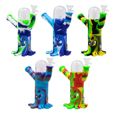 Tree Monster Silicone Bong 8"