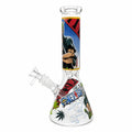 Zoro Anime Glass Beaker Bong Side